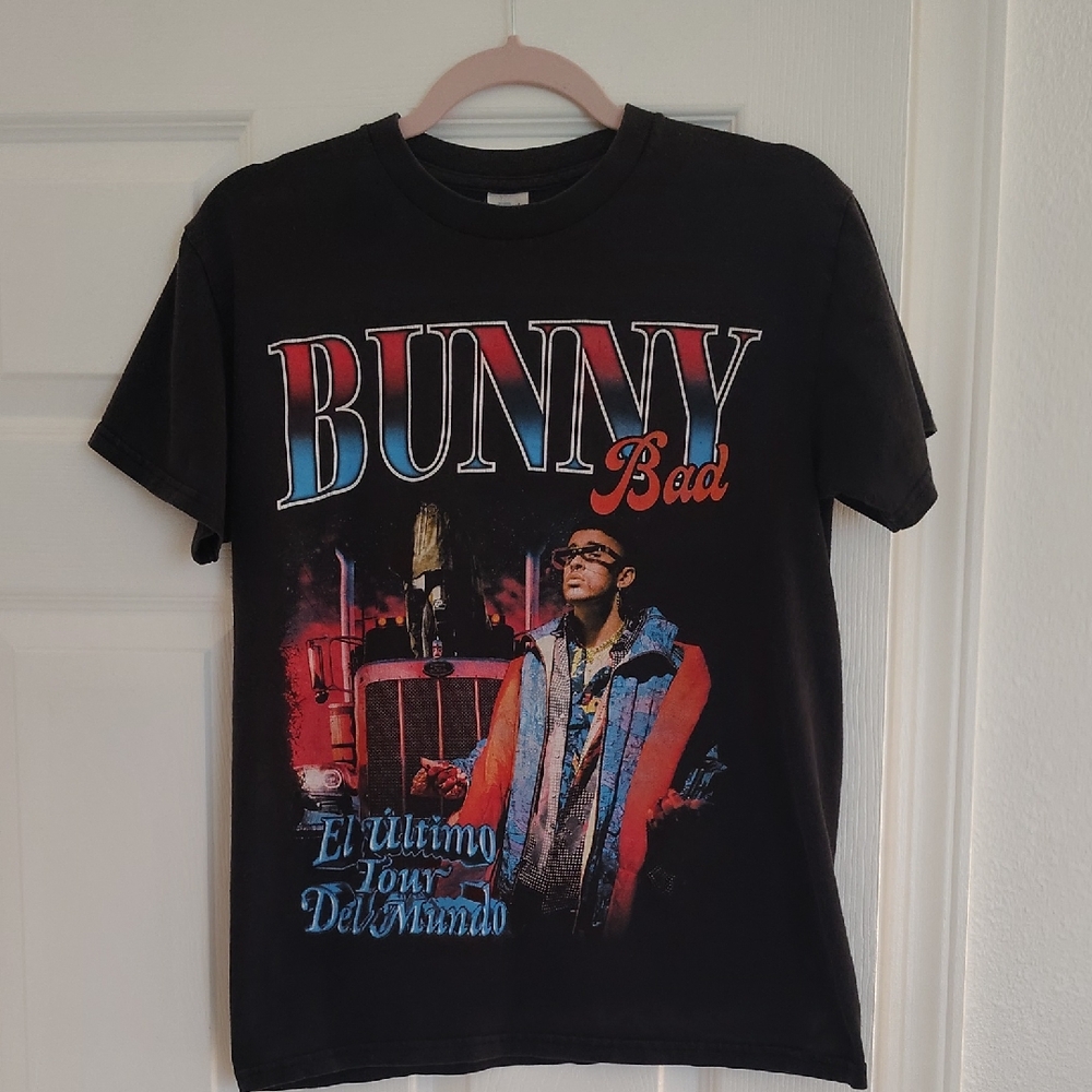 Bad Bunny Black Graphic Women's Tee